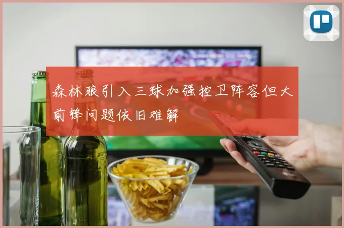 森林狼引入三球加强控卫阵容但大前锋问题依旧难解